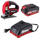 1773c-b Bauer Cordless Battery Variable Speed Jig Saw Tool Set Powerful