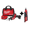 2520-21xc-2460-20 Milwaukee Reciprocating Saw Kit Keyless Blade Change Cordless 7445009293290