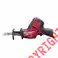 2520-80 Milwaukee M12 Fuel 12v Hackzall Reciprocating Saw Bt 045242343294