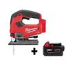25352 Jigsaw Cordless Brushless With Ah Battery 895101125352