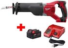 2621-20-48-59-1850 Milwaukee Sawzall Reciprocating Saw Cordless Battery Charger 0895101017527