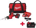 2625-21-48-11-1850 Milwaukee Hackzall Reciprocating Saw Kit Cordless Keyless 0895101003384