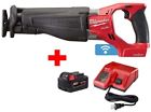 2721-20-48-59-1850 Milwaukee Reciprocating Saw Cordless Adjustable Shoe Case 0895101015219