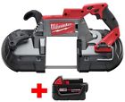 2729-20-48-11-1850 Milwaukee Portable Band Saw Brushless No Tool Blade 0895101015851