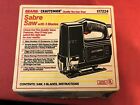 315.917224 315.17224 Craftsman Sears Hp Sabre Saw Variable Speed Vgc