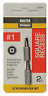442491 Disston Company Master Mechanic Pack Square Recessed Bit 052088044650