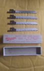 48-00-1202 Milwaukee Pack High Speed Sawzall Blades Nos