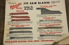 49-22-1160 Milwaukee Vntg Nos Jig Saw Blades Assortment