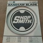 512986 521986 Shopsmith Mark Bandsaw Blade New