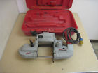 6230-6 Milwaukee Cat Electric Heavy Duty Band Saw With Case Free