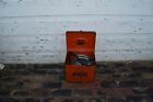 698.cap.8 Vintage Skilsaw Ball Bearing Circular Saw Model 1 4 Chicago Usa