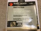 74-483 Black Decker Band Saw Blade Wood Cutting Nib