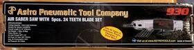 Astro Pneumatic Tool 745227016112 New 930 Air Saber Saw With 5pc 24 Teeth Blade Set