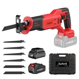 Usmc004 Avhrit Reciprocating Sawupgraded 5000mah Battery And Fast Charger21v Cordless