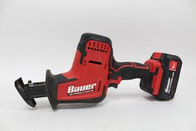 21702cr-b Bauer 2170cr-b 20v Brushless Cordless Reciprocating Saw With 3.0 Ah Battery -