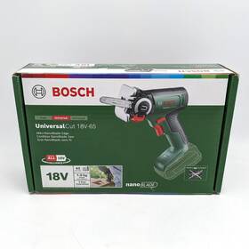 06033d5200 Bosch Universalcut 18v-65 Cordless Nanoblade Saw In Green - No Battery