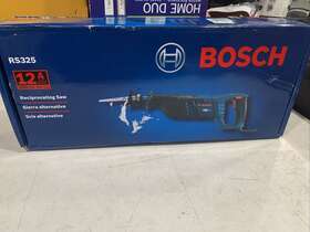 Rs325 Bosch 754262110280 1-inch D-handle 120-volt 12-amp Reciprocating Saw