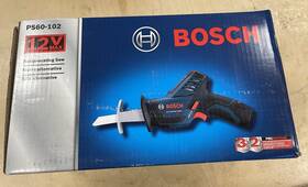 Ps60-102 Bosch Bat415 12v Max Pocket Reciprocating Saw Kit With 2.5ah Bat. New Open Box