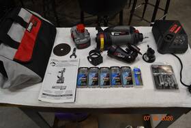 Rz18v Bosch Rotozip Cordless Spiral Saw Model # Pre-owned