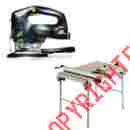 C5495315 Festool Psb 420 Ebq Carvex D-handle Jigsaw Multifunction Table New
