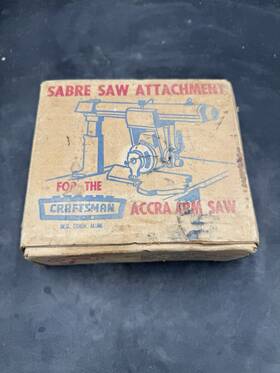 2952 Craftsman Vintage Saber Saw Accra Arm Attachment