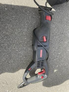 320.17195 Craftsman Reciprocating Saw Corded 120v 1-1/8 In Stroke With Case