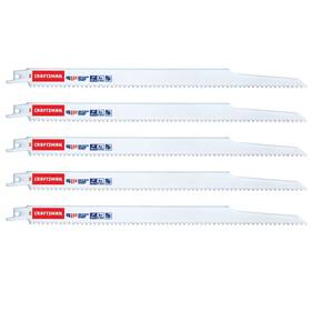 2058692 Craftsman 885363201635 12- Inch 6 Tpi Reciprocating Saw Blades 5 Pk. -