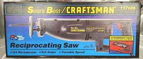 917106 Craftsman Vintage Sears Best/craftsman Reciprocating Saw Case And Blades Cib
