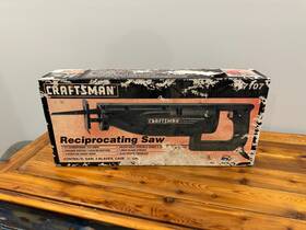 917107 Craftsman Variable Speed Reciprocating Saw #917107- Corded 6 Amp New Read