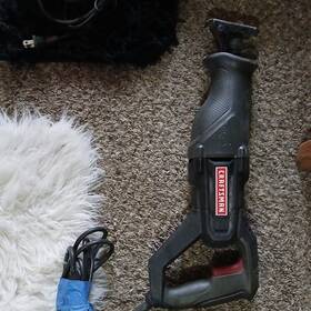 320.19187 Craftsman S1528 V11553 Reciprocating Saw Corded Electric 120v Black Power Tool