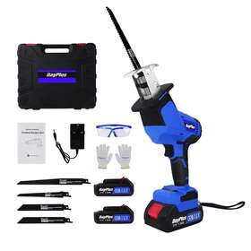 Jy-mdj330 Dayplus Cordless Reciprocating Saw 1900rpm Variable Speed Electric Brushless 4 Blade