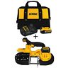 Dcb205ckw371b Dewalt Cordless Band Saw With Bonus Battery And 0885911004350