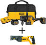 Dcd460t2w380b Dewalt Cordless Brushless Stud Joist Drill Bonus Reciprocating Saw Lithiumion