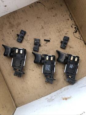 152274-15 Dewalt 617376 Reciprocating Saw Dc385 18v Switch 3 Pcs
