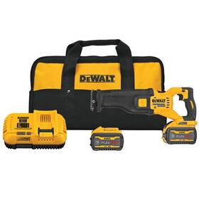 Dewalt 885911701105 Dcs389x2 Flexvolt 60v Max Li-ion 1-1/8 Inch Recip Saw Kit With 2 Batts 9ah New