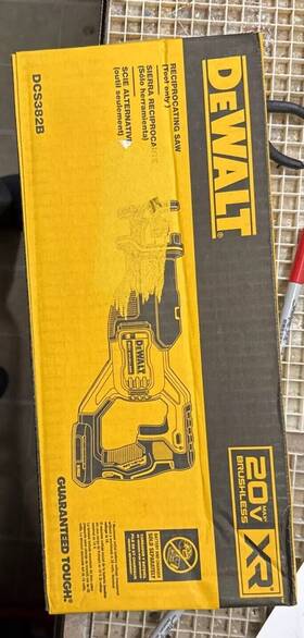 Dcd382b Dewalt 20v Max Brushless Reciprocating Saw Tool Only