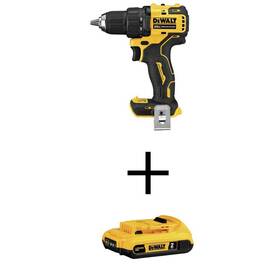 Dcd708bw203 Dewalt Power Drill 3.25 Inch 20v Cordless Brushless Compact Driver Tool Yellow