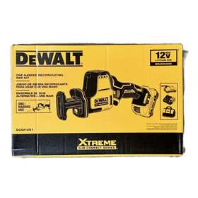 Dcs312g1 Dewalt 12v 12 Volt Max Brushless 1-hand Cordless Reciprocating Saw Kit