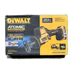 Dcs369e1 Dewalt 20v Max Atomic 20-volt Cordless Brushless Reciprocating Saw Kit