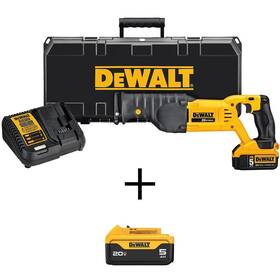 Dcs380p1w205 Dewalt Reciprocating Saws 20v Max Lithium-ion Cordless 2 5.0ah Batteries