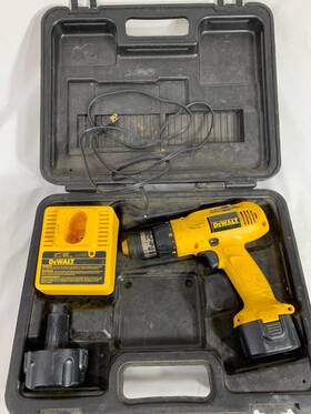 Dw90602 Dewalt 9.6 Volt Dw952 3/8 Inch Drill Dw9104 Charger Dw9062 2x Battery