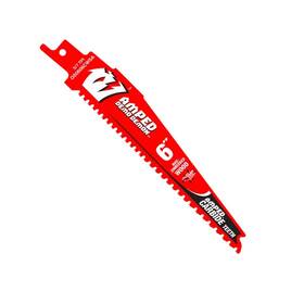 Ds0606cwsa3 Diablo 6 Inch 5/7 Tpi Amped Demo Demon Carbide Teeth Reciprocating Saw Blade For Wood 3pk