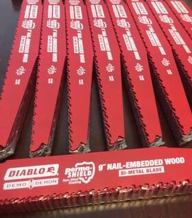 Ds0912bw Diablo 500 Pack Freud 9 Inch Recip Blades Wood