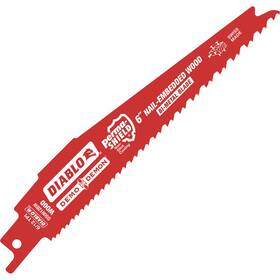 3007945 Diablo Tools Demo Demon Reciprocating Saw Blades 5-pk. 6 Inch L 6/12 Tpi Model#