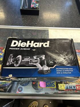 Dh80006 Diehard Reciprocating Saw 20v Open Box With Battery And Charger