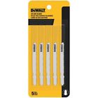Dw3776-5 5pk " Jigsaw 24t 3 Blade