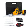 El43036 Ziss Reciprocating Saw Cordless Power Tool With Battery Blades Metal