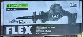 0280048001 Flex 24v Reciprocating Saw One Handed Tool Only #fx2241-z Nib