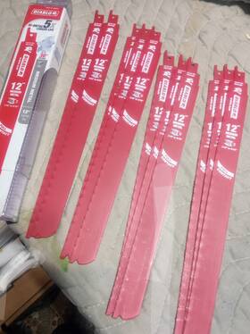 Ds1214bf Freud Diablo Qty 11 12 Inch 14/18 Tpi Full Contact Saw Blades