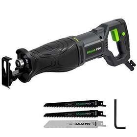 With11 Galax Pro 675234542628 Reciprocating Saw 7.5 Amp Variable Speed Corded With11/8 Inch 28mm